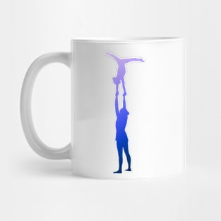 Women’s pair doing high hand Mug